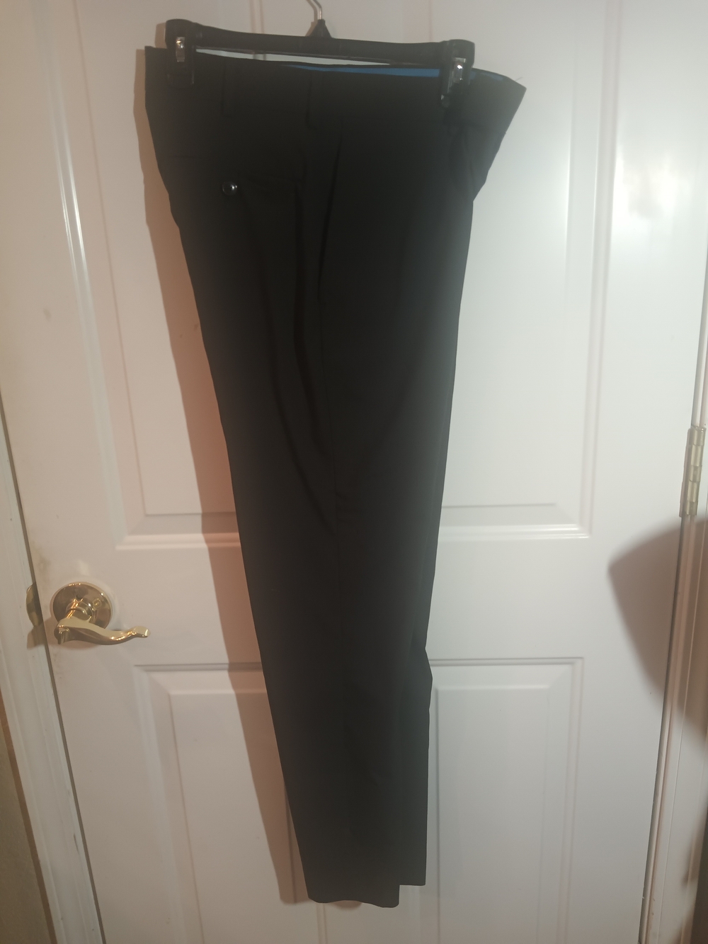 Men's Axist No Iron Black Dress Pants